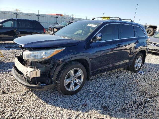 TOYOTA HIGHLANDER 2014 with VIN 5TDDKRFH3ES056757 - Photo from auction
