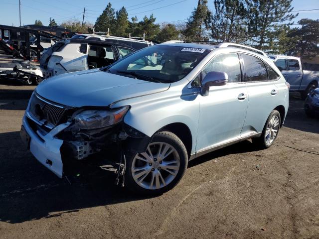 LEXUS RX 450H 2012 with VIN JTJBC1BA5C2430611 - Photo from auction