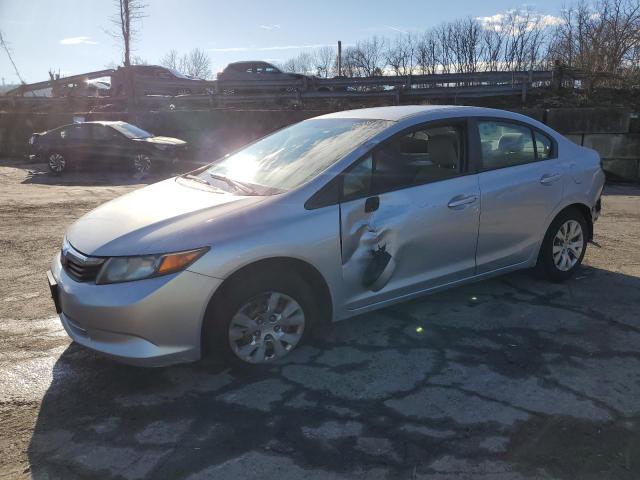 HONDA CIVIC LX 2012 with VIN 2HGFB2F59CH612752 - Photo from auction