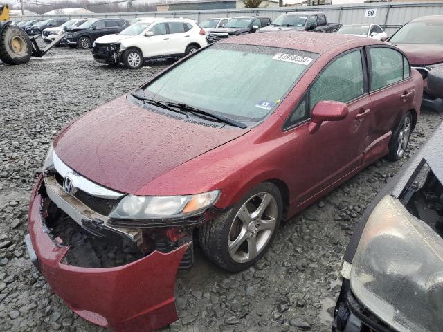 HONDA CIVIC LX 2010 with VIN 2HGFA1F54AH586751 - Photo from auction