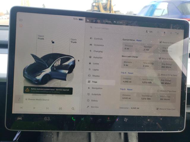 Photo 9 from auction – 2024 TESLA MODEL Y with VIN 7SAYGAEE7RF077443
