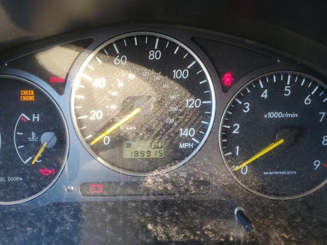 Photo 9 from auction – 2002 SUBARU IMPREZA WR with VIN JF1GD29602G508376