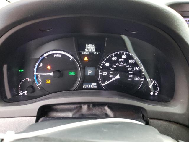 Photo 9 from auction – 2013 LEXUS RX 450H with VIN JTJZB1BA8D2007640