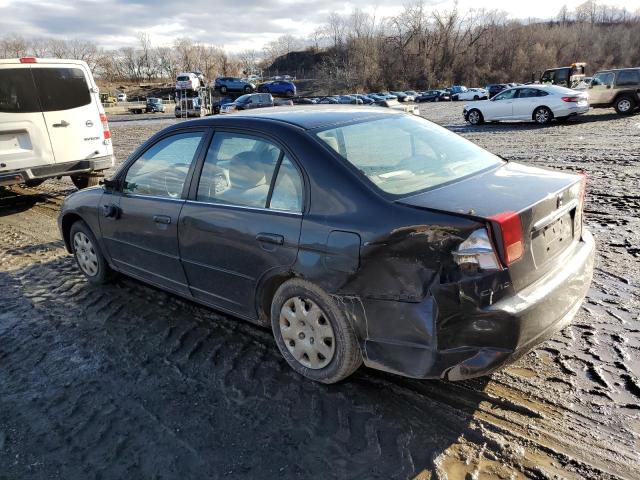 Photo 2 from auction – 2001 HONDA CIVIC EX with VIN 2HGES25791H589730