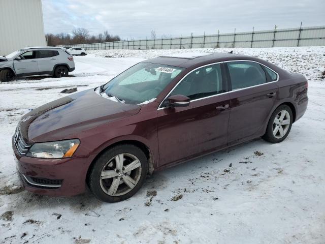 VOLKSWAGEN PASSAT SE 2014 with VIN 1VWBT7A33EC049066 - Photo from auction