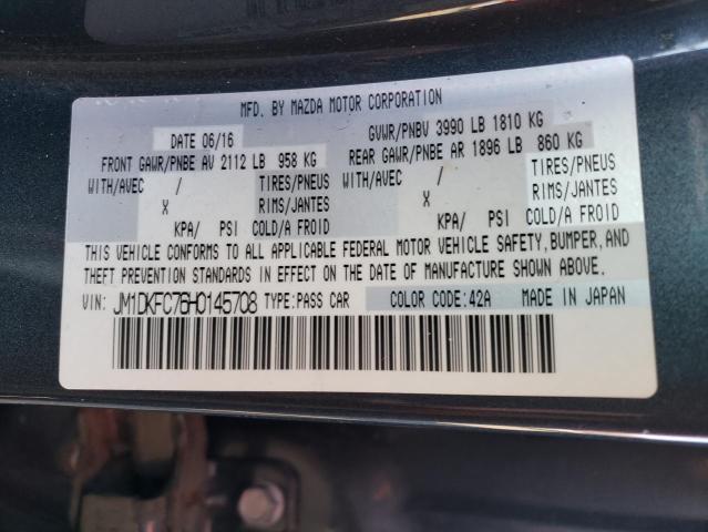 Photo 14 from auction – 2017 MAZDA CX-3 TOURI with VIN JM1DKFC76H0145708