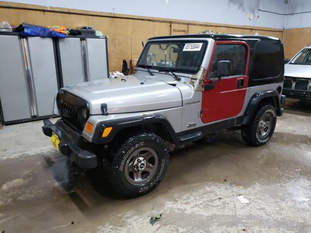 JEEP WRANGLER S 2000 with VIN 1J4FA29PXYP714587 - Photo from auction