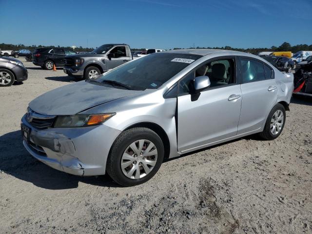 HONDA CIVIC LX 2012 with VIN 2HGFB2F51CH327463 - Photo from auction