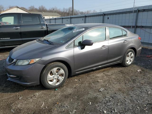 HONDA CIVIC LX 2014 with VIN 2HGFB2F51EH551724 - Photo from auction