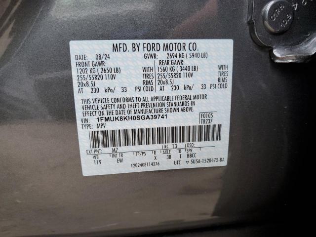 Photo 14 from auction – 2025 FORD EXPLORER S with VIN 1FMUK8KH0SGA39741