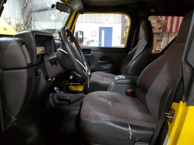 Photo 7 from auction – 2000 JEEP WRANGLER / with VIN 1J4FA29P3YP771035