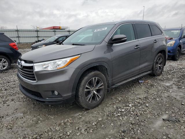 TOYOTA HIGHLANDER 2016 with VIN 5TDJKRFH5GS313228 - Photo from auction