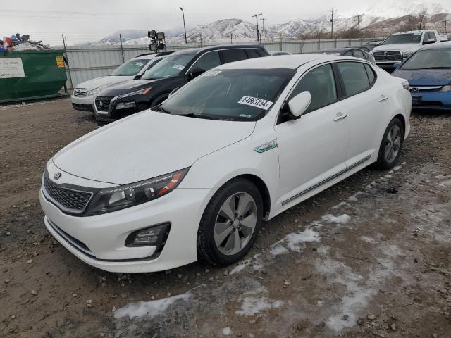 KIA OPTIMA HYB 2015 with VIN KNAGN4AD7F5080463 - Photo from auction