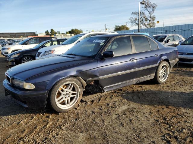 BMW 740 I AUTO 2001 with VIN WBAGG83431DN89690 - Photo from auction