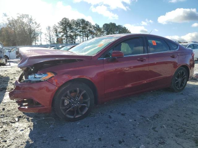 FORD FUSION SE 2018 with VIN 3FA6P0HD8JR251305 - Photo from auction