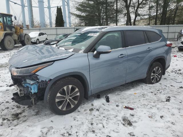 Photo 1 from auction – 2022 TOYOTA HIGHLANDER with VIN 5TDGZRBH7NS161249
