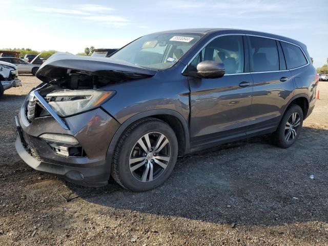 HONDA PILOT EX 2018 with VIN 5FNYF5H31JB006986 - Photo from auction