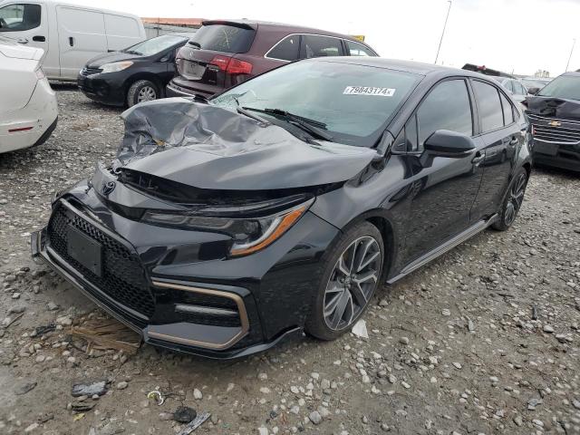 TOYOTA COROLLA SE 2021 with VIN 5YFM4MCE0MP077175 - Photo from auction