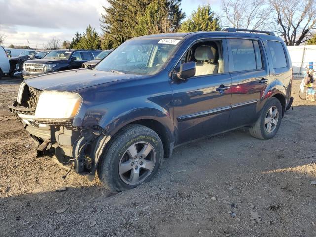HONDA PILOT EXL 2011 with VIN 5FNYF4H51BB074136 - Photo from auction