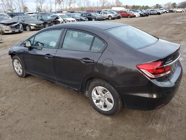 Photo 2 from auction – 2013 HONDA CIVIC LX with VIN 2HGFB2F58DH586789