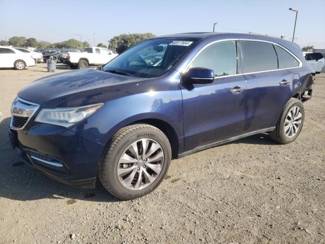 ACURA MDX TECHNO 2014 with VIN 5FRYD3H49EB013790 - Photo from auction