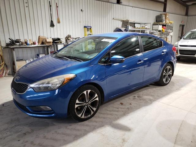 KIA FORTE EX 2014 with VIN KNAFX4A83E5083013 - Photo from auction