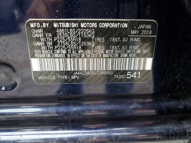 Photo 14 from auction – 2018 MITSUBISHI OUTLANDER with VIN JA4AZ3A35JZ066880