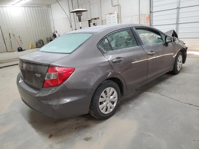 Photo 3 from auction – 2012 HONDA CIVIC LX with VIN 19XFB2F57CE068987