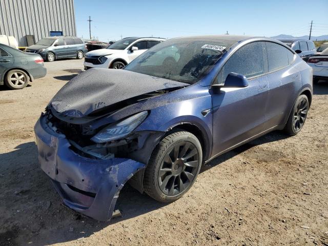 TESLA MODEL Y 2021 with VIN 5YJYGDED1MF124206 - Photo from auction