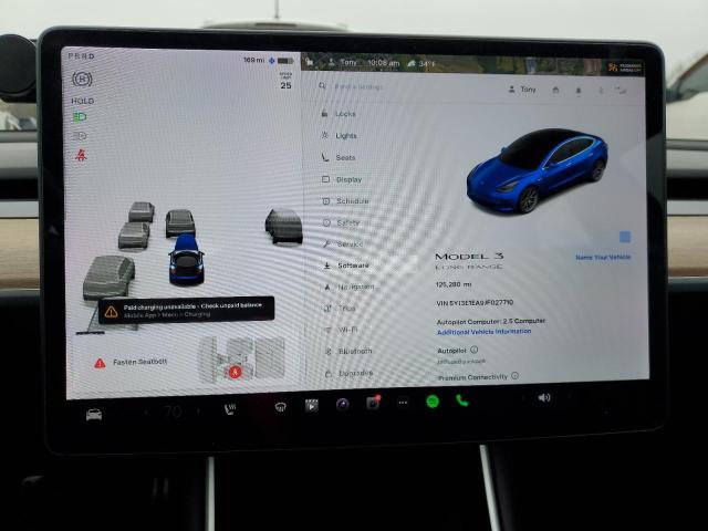 Photo 9 from auction – 2018 TESLA MODEL 3 with VIN 5YJ3E1EA9JF027710