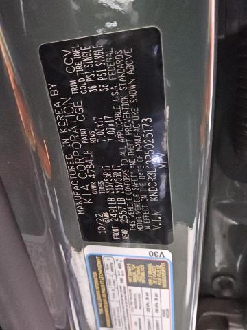 Photo 14 from auction – 2023 KIA NIRO WIND with VIN KNDCR3L13P5025173