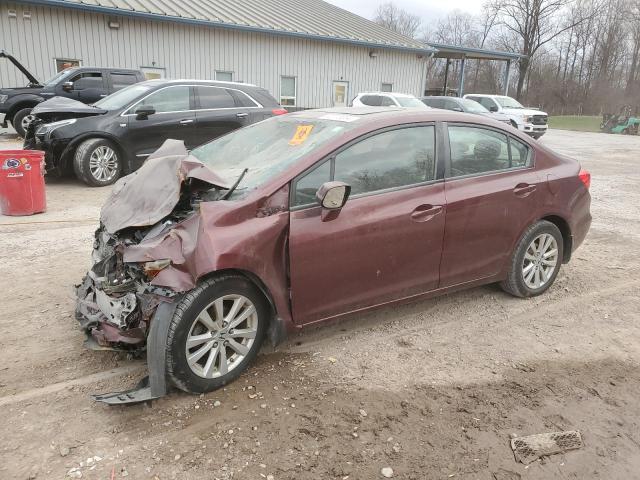 HONDA CIVIC EXL 2012 with VIN 2HGFB2F99CH509172 - Photo from auction
