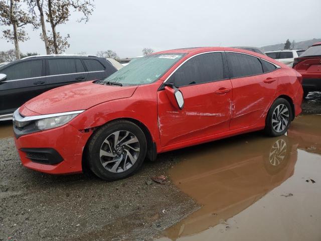 HONDA CIVIC EX 2017 with VIN 2HGFC2F71HH535655 - Photo from auction
