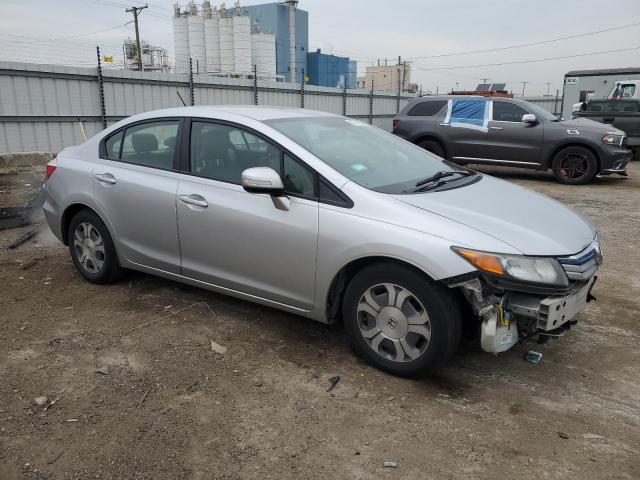 Photo 4 from auction – 2012 HONDA CIVIC HYBR with VIN JHMFB4F35CS001357