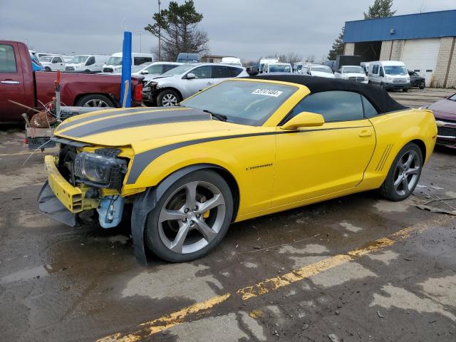 CHEVROLET CAMARO LT 2013 with VIN 2G1FC3D3XD9195648 - Photo from auction