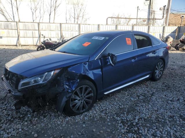 HYUNDAI SONATA SPO 2016 with VIN 5NPE34AF0GH360292 - Photo from auction
