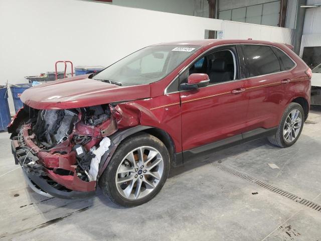 FORD EDGE TITAN 2017 with VIN 2FMPK4K96HBC02388 - Photo from auction