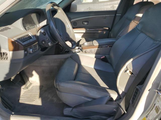 Photo 7 from auction – 2007 BMW 750 with VIN WBAHN83587DT68050