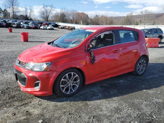 CHEVROLET SONIC LT 2017 with VIN 1G1JD6SBXH4151287 - Photo from auction