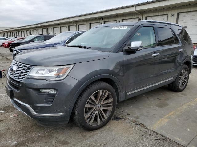 FORD EXPLORER P 2018 with VIN 1FM5K8HT7JGC70814 - Photo from auction