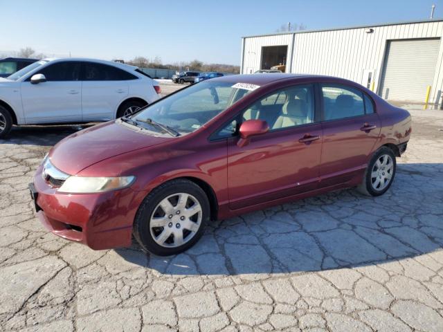 Photo 1 from auction – 2009 HONDA CIVIC LX with VIN 19XFA16549E009711