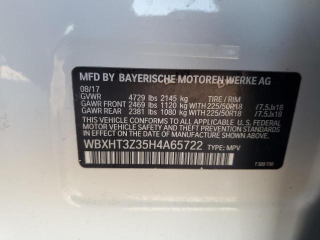 Photo 14 from auction – 2017 BMW X1 XDRIVE2 with VIN WBXHT3Z35H4A65722