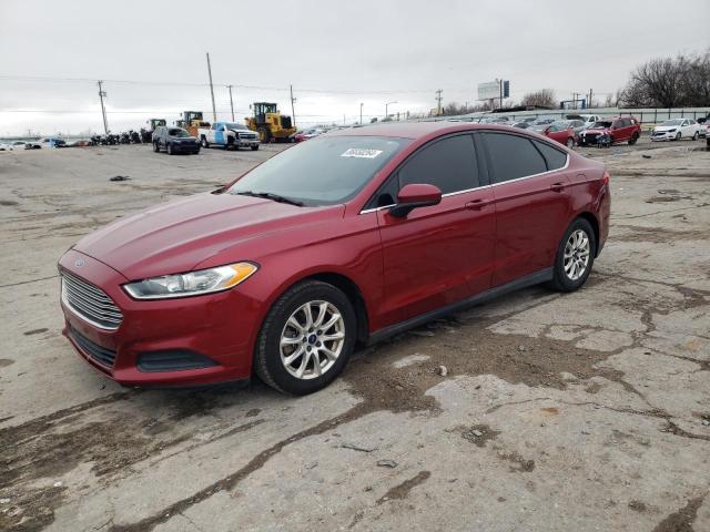 FORD FUSION S 2015 with VIN 3FA6P0G73FR136629 - Photo from auction