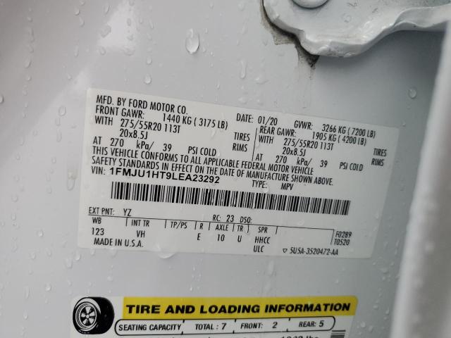 Photo 14 from auction – 2020 FORD EXPEDITION with VIN 1FMJU1HT9LEA23292