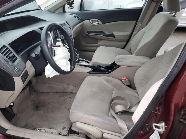 Photo 7 from auction – 2012 HONDA CIVIC LX with VIN 2HGFB2F52CH596250