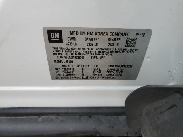 Photo 14 from auction – 2021 BUICK ENCORE GX with VIN KL4MMDSL2MB039567