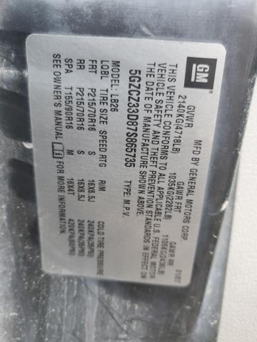 Photo 10 from auction – 2007 SATURN VUE with VIN 5GZCZ33D87S865735