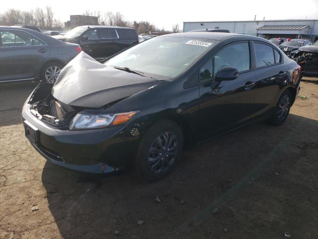 HONDA CIVIC LX 2012 with VIN 2HGFB2F50CH591368 - Photo from auction