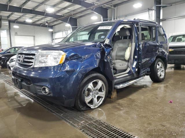 HONDA PILOT EXL 2015 with VIN 5FNYF4H56FB001558 - Photo from auction