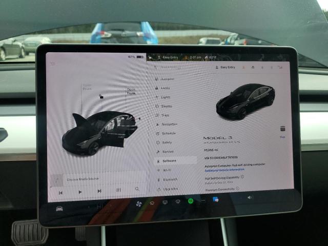 Photo 9 from auction – 2020 TESLA MODEL 3 with VIN 5YJ3E1EA8LF797609